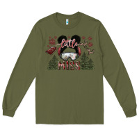 Army Green little miss Long Sleeve Tee - SublimationCraftShop