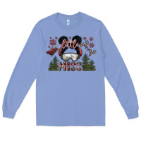 Colony Blue little miss Long Sleeve Tee - SublimationCraftShop
