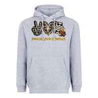 Heather Grey Peace Love Missouri Heavyweight Hoodie - Jasminsmagicworld