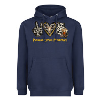 Navy Peace Love Missouri Heavyweight Hoodie - Jasminsmagicworld