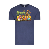 Vintage Denim Happy Easter Vintage Tee - LillyAllenDesigns