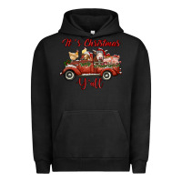 It's Christmas Y'all Truck With Farm Animals Urban Hoodie | Teevron