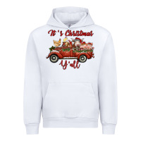 White it's christmas y'all truck with farm animals Urban Hoodie - RanaPortraitStore