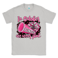 Moon Dust in october we wear pink cheer Classic Tee - BarkalooDesign