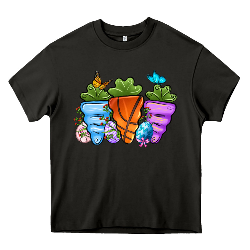 Basketball Easter Sports Carrots Heavy Core Tee by OliviaCreatesArt | Teevron