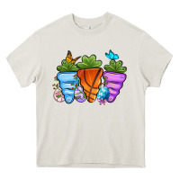 Cream Basketball Easter sports carrots Heavy Core Tee - OliviaCreatesArt
