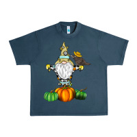 Midnight Navy Scracrow Urban Heavy Tee - CowhideDigitalArt