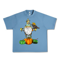 Pebble Blue Scracrow Urban Heavy Tee - CowhideDigitalArt