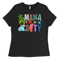 Black Mama Of Duty Ladies Tee - CowhideDigitalArt