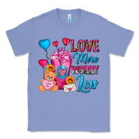 Colony Blue Love More Worry Less Valentines Day Cold Drink Classic Tee - FaDigitalArtStudio