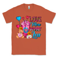 Copper Love More Worry Less Valentines Day Cold Drink Classic Tee - FaDigitalArtStudio