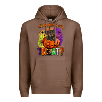 Chestnut did somebody say treat Premium Hoodie - BarkalooDesign