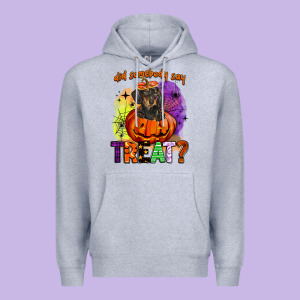 Did Somebody Say Treat Premium Hoodie Designed By Barkaloodesign