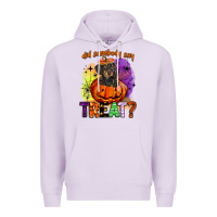Lilac did somebody say treat Premium Hoodie - BarkalooDesign