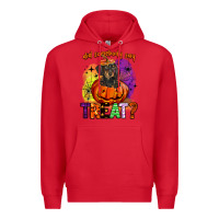 Red did somebody say treat Premium Hoodie - BarkalooDesign