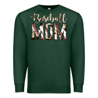 Sports Green baseball mom Premium Sweatshirt - Jasminsmagicworld