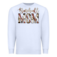 White baseball mom Premium Sweatshirt - Jasminsmagicworld