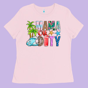 Mama Of Duty Ladies Tee Designed By Cowhidedigitalart