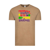 Vintage Coffee proud teacher to ausome students Vintage Tee - CowhideDigitalArt