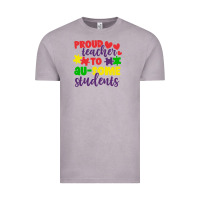 Proud Teacher To Ausome Students Vintage Tee | Teevron