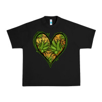 Black pineapple heart Urban Heavy Tee - Jasminsmagicworld