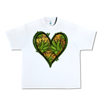 White pineapple heart Urban Heavy Tee - Jasminsmagicworld