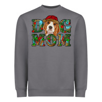 Christmas Dog Mom Beagle Heavyweight Sweatshirt | Teevron