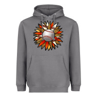 Storm Baseball Sunflower Heavyweight Hoodie - Jasminsmagicworld