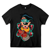 Black animal the goofy movie cartoon Heavy Core Tee - maiPhamDesign