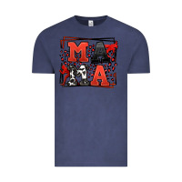 Vintage Denim Wrestling mama red and black Vintage Tee - LillyAllenDesigns