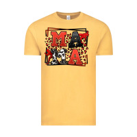Vintage Mustard Wrestling mama red and black Vintage Tee - LillyAllenDesigns