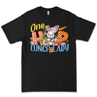 Black one hip lunch lady easter day Premium Tee - FaDigitalArtStudio