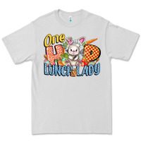 Dove Grey one hip lunch lady easter day Premium Tee - FaDigitalArtStudio