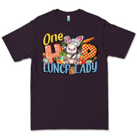 Plum one hip lunch lady easter day Premium Tee - FaDigitalArtStudio