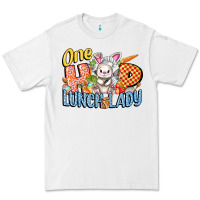 White one hip lunch lady easter day Premium Tee - FaDigitalArtStudio