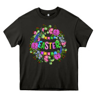 Asphalt Easter Day Flower Easter Heavy Core Tee - OliviaCreatesArt