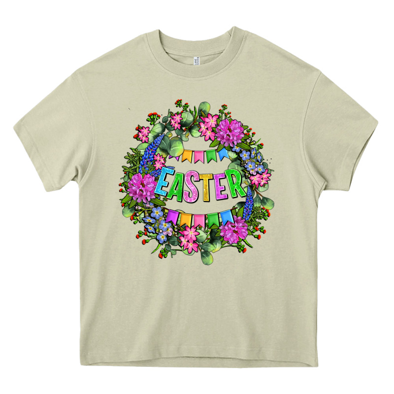Easter Day Flower Easter Heavy Core Tee by OliviaCreatesArt | Teevron