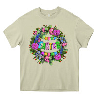 Mossy Easter Day Flower Easter Heavy Core Tee - OliviaCreatesArt