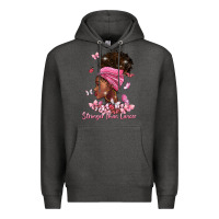 Charcoal Heather stronger than cancer Premium Hoodie - BarkalooDesign