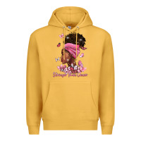 Mustard stronger than cancer Premium Hoodie - BarkalooDesign