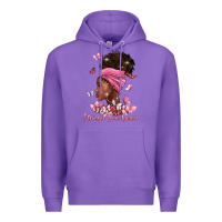 Purple stronger than cancer Premium Hoodie - BarkalooDesign