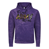 Cloud Purple proud Army mom Vintage Hoodie - CowhideDigitalArt