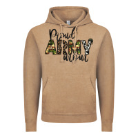Vintage Coffee proud Army mom Vintage Hoodie - CowhideDigitalArt