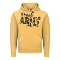 Vintage Mustard proud Army mom Vintage Hoodie - CowhideDigitalArt