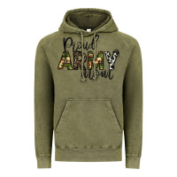 Vintage Olive proud Army mom Vintage Hoodie - CowhideDigitalArt