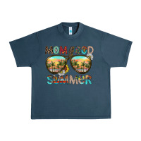 Midnight Navy Mom Bad Summer Urban Heavy Tee - CowhideDigitalArt