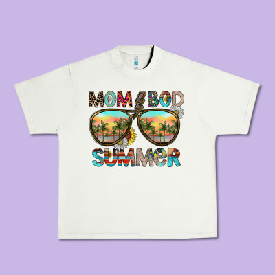 Mom Bad Summer Urban Heavy Tee Designed By Cowhidedigitalart