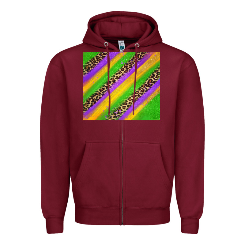 Mardi Gras Carnival Zipper Hoodie by Jasminsmagicworld | Teevron