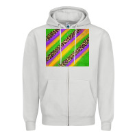 Dove Grey mardi gras carnival Zipper Hoodie - Jasminsmagicworld