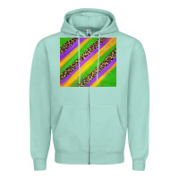 Seafoam mardi gras carnival Zipper Hoodie - Jasminsmagicworld